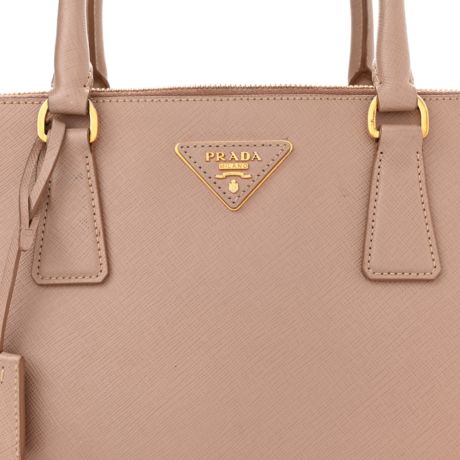 Prada Saffiano Medium Galleria Double Zip Tote Cammeo 9 of 19