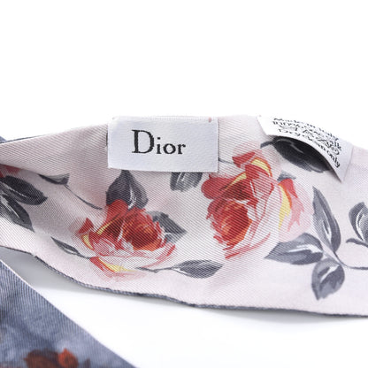 Christian Dior Silk Floral Mitzah Scarf Multicolor 2 of 4