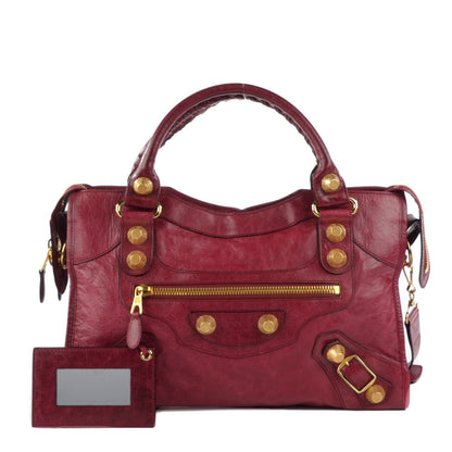 Balenciaga Agneau Giant 21 Gold Hardware City Pourpre 1 of 8