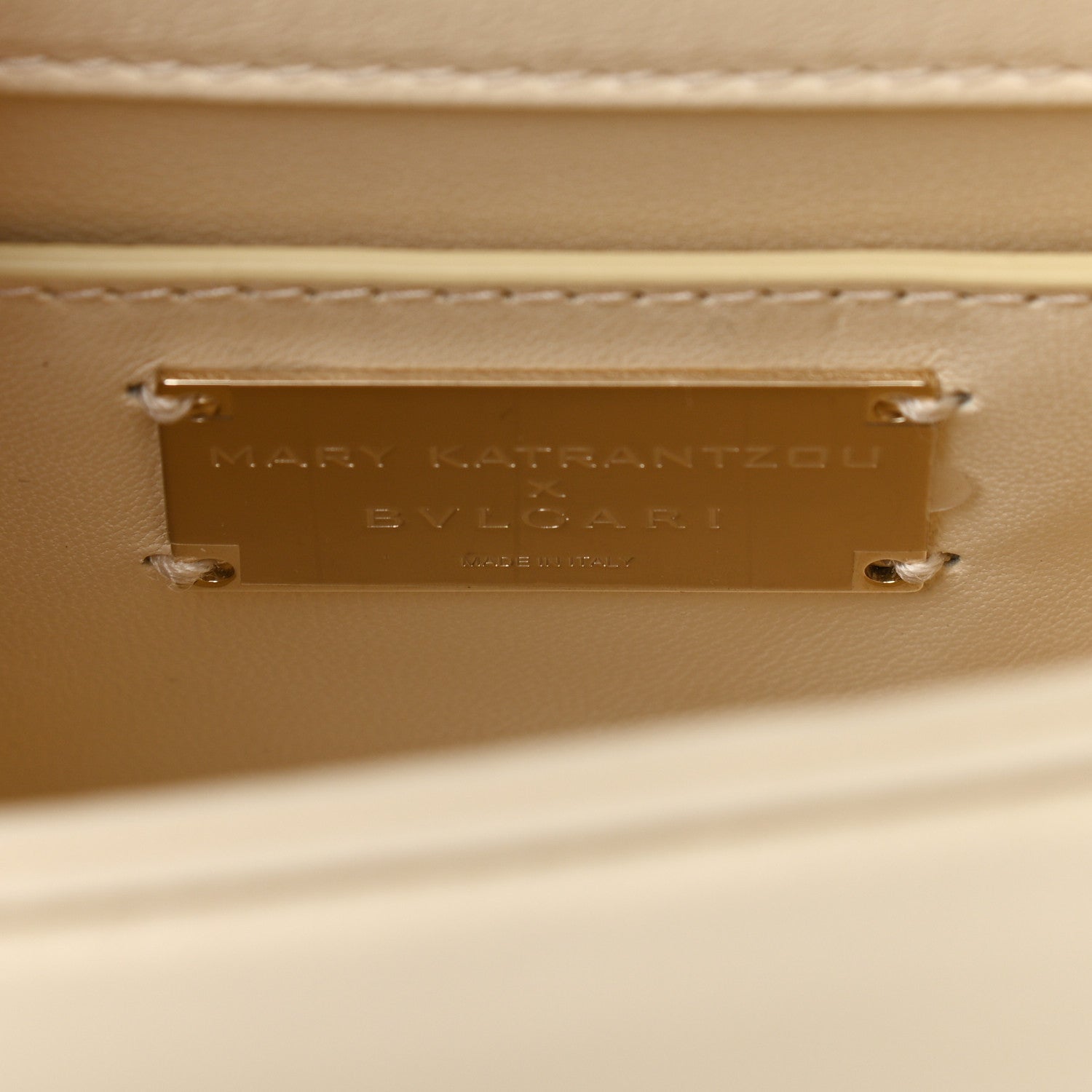 Bulgari x Mary Katrantzou Calfskin Serpenti Bag White 7 of 11