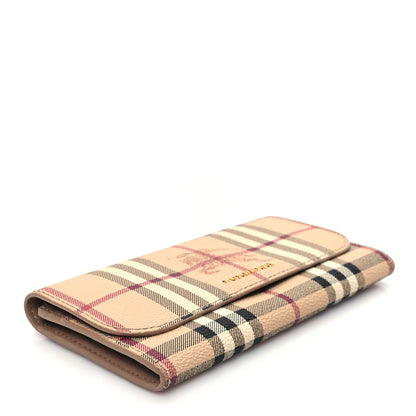 Burberry Haymarket Check Halton Wallet Tan 4 of 12