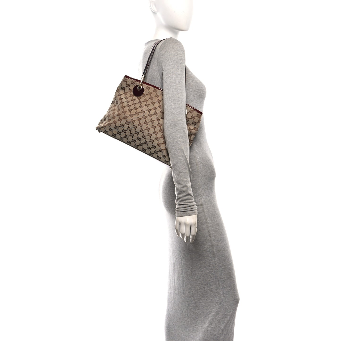 Monogram Medium Eclipse Tote Red