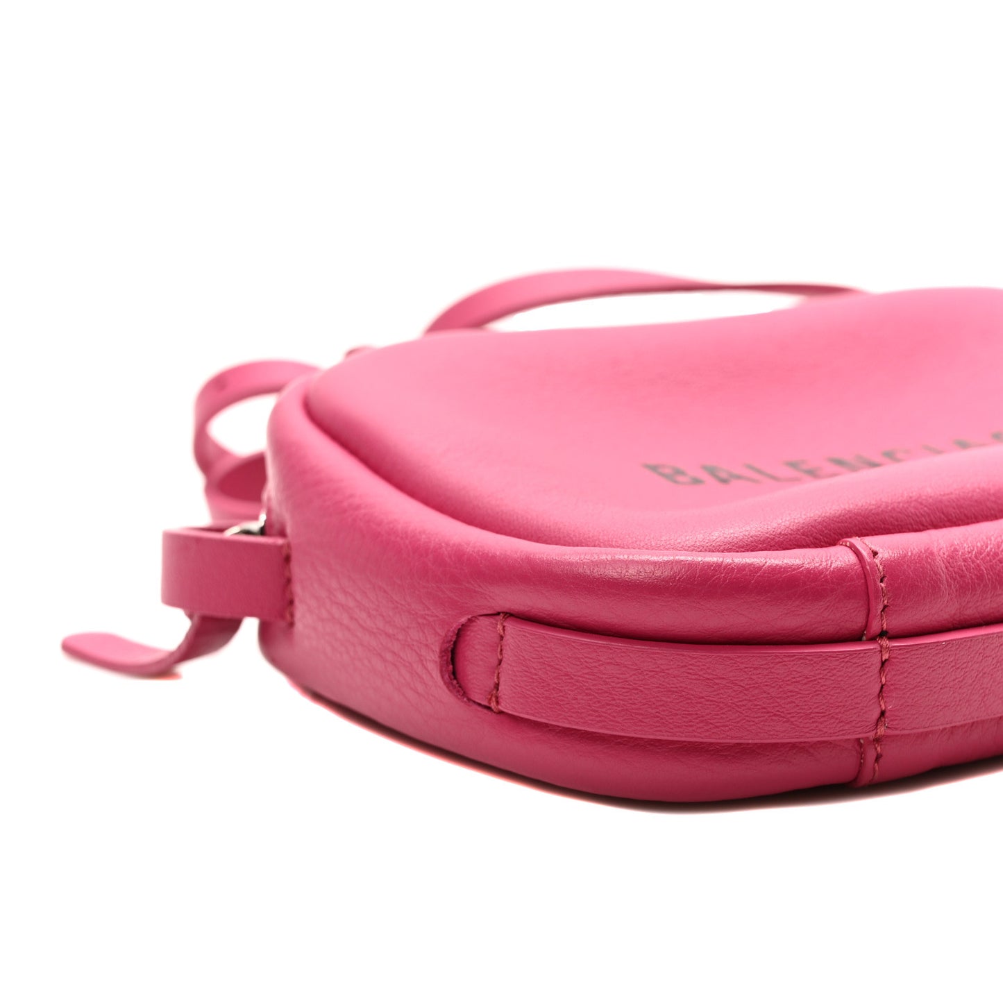 Calfskin Logo XS Everyday Camera Bag Rose Indien Black