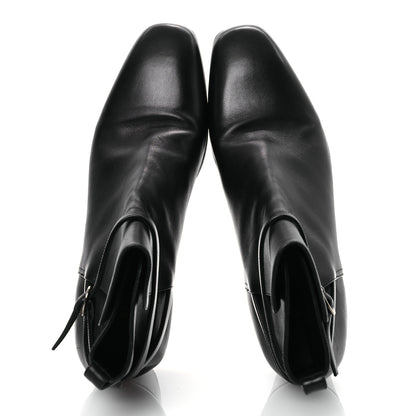 Saint Laurent Calfskin Mens Terry 45 Jodhpur Boots 41 Black 2 of 15