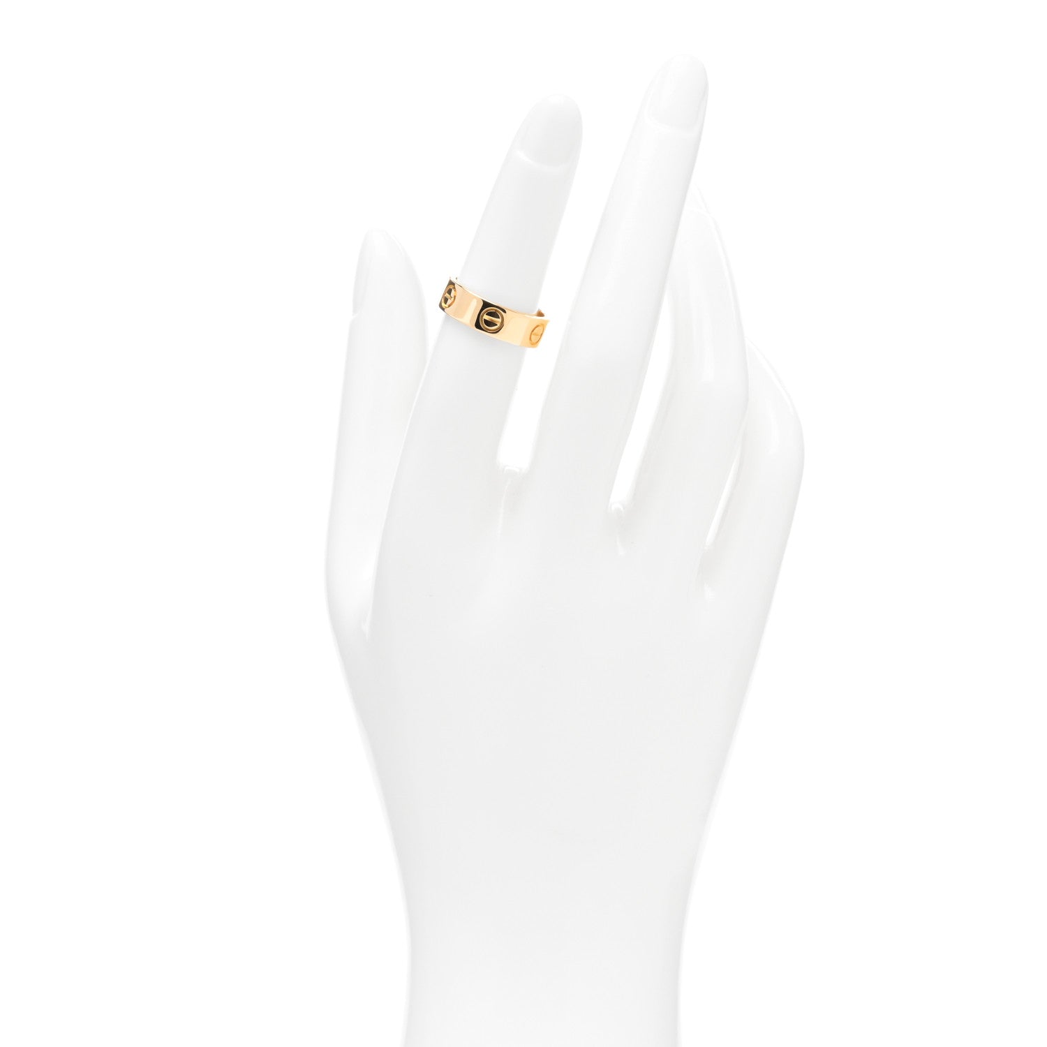 Cartier 18K Yellow Gold 5.5mm LOVE Ring 50 5.25 2 of 6