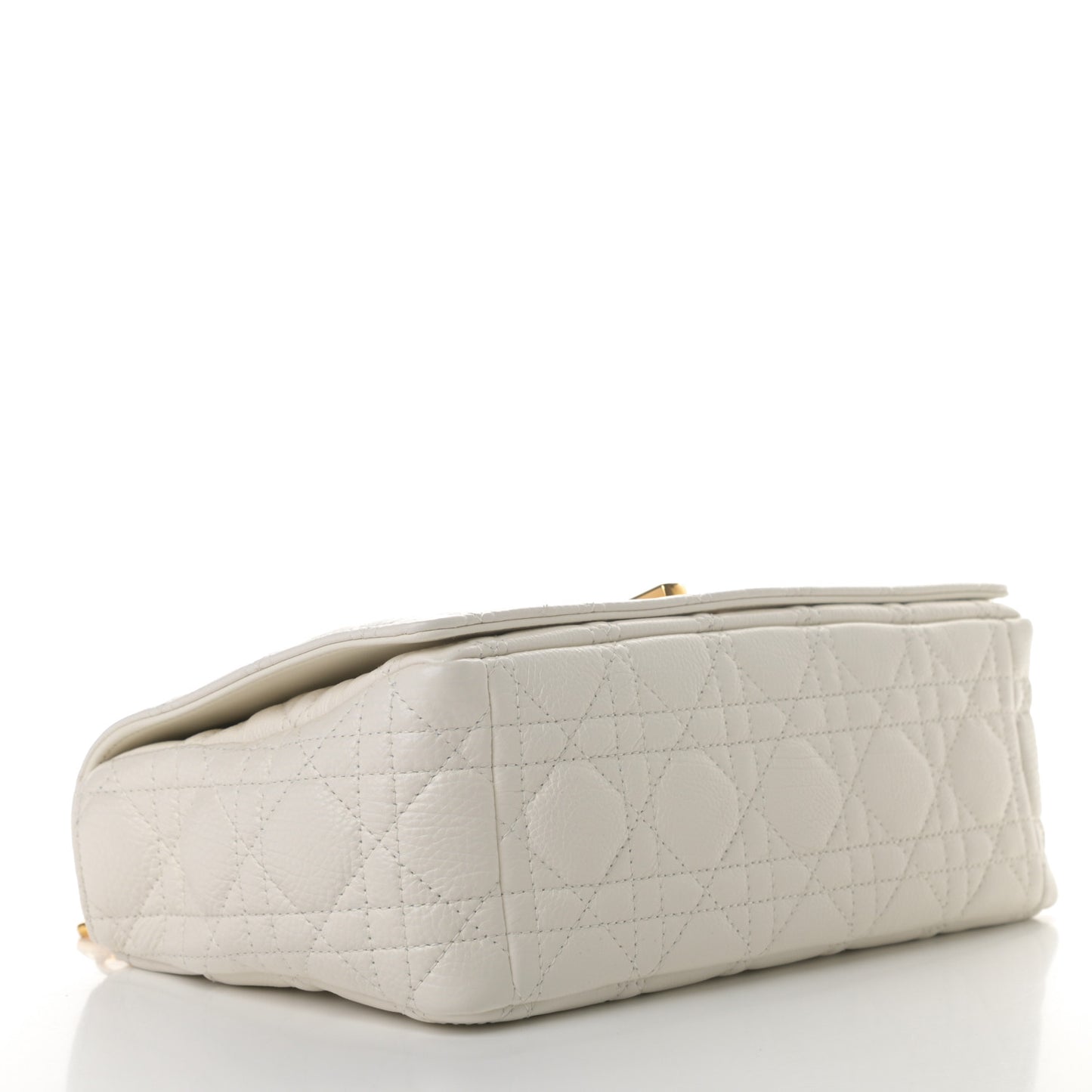 Lambskin Cannage Medium Dior Bag Ivory