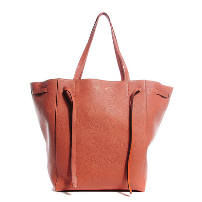 Celine Soft Grained Calfskin Medium Cabas Phantom Terracotta 1 of 8