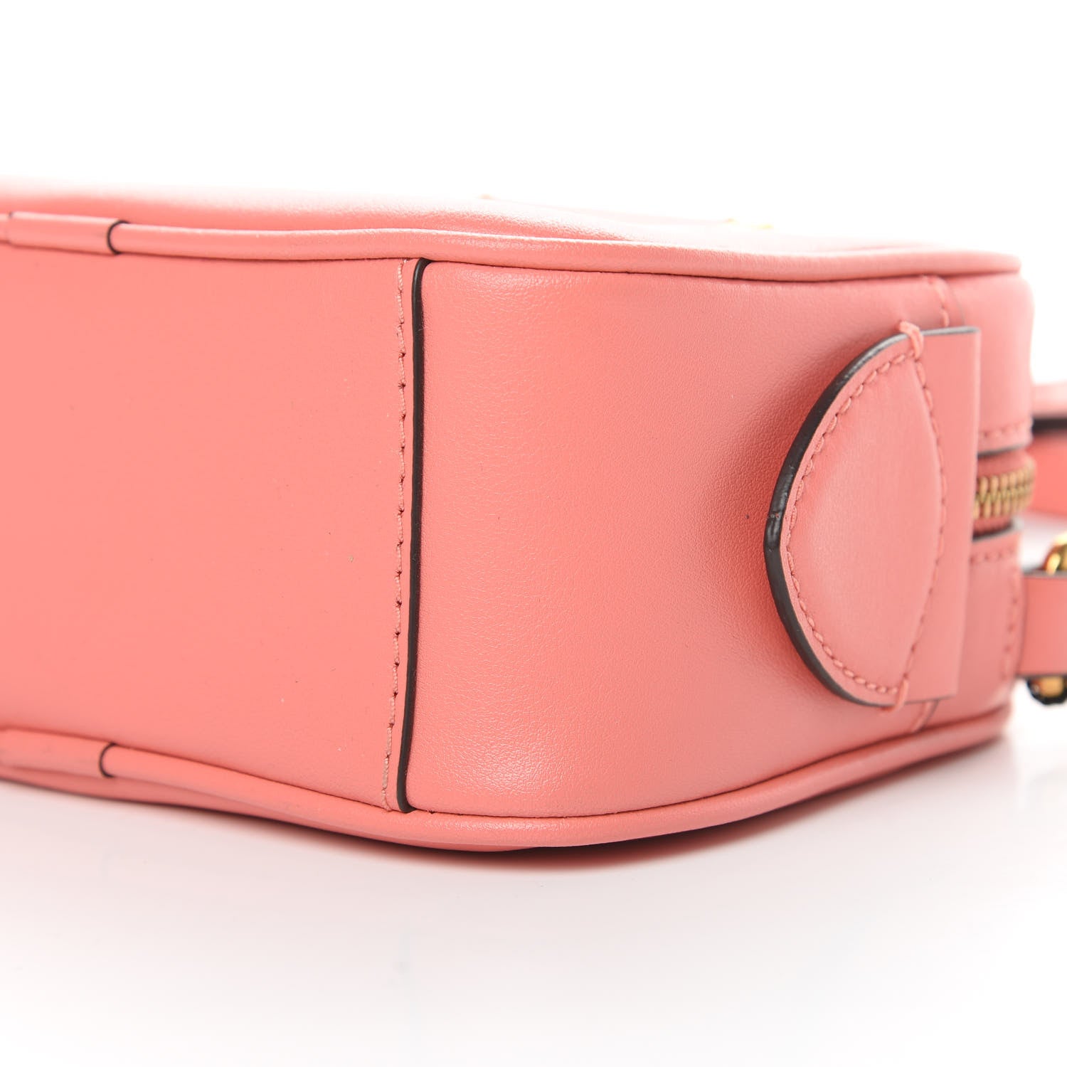 Marc Jacobs Calfskin Voyager Square Crossbody Conch 10 of 10