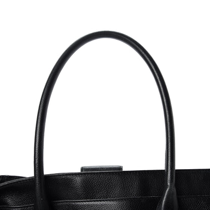 Chanel Calfskin Tall Cerf Tote Black 13 of 32