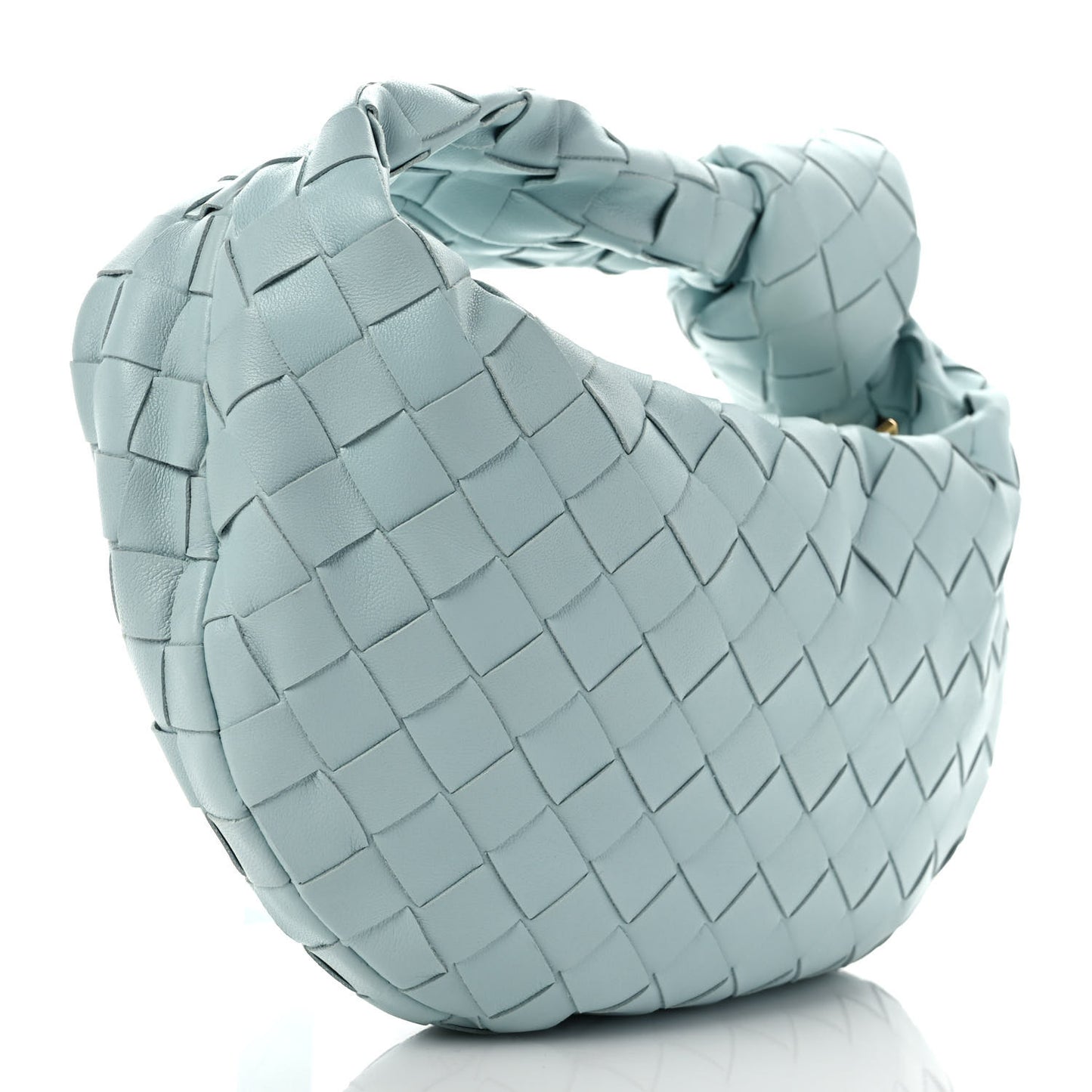 Nappa Intrecciato Mini Jodie Teal Washed