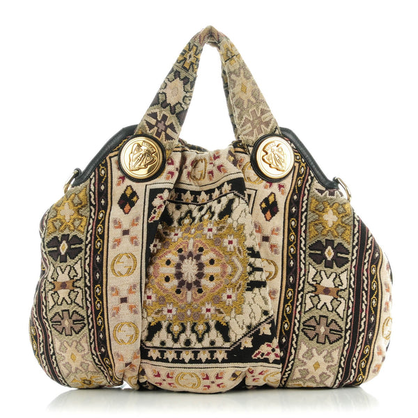 Gucci Tapestry Medium Hysteria Top Handle Bag 148683 – FASHIONPHILE