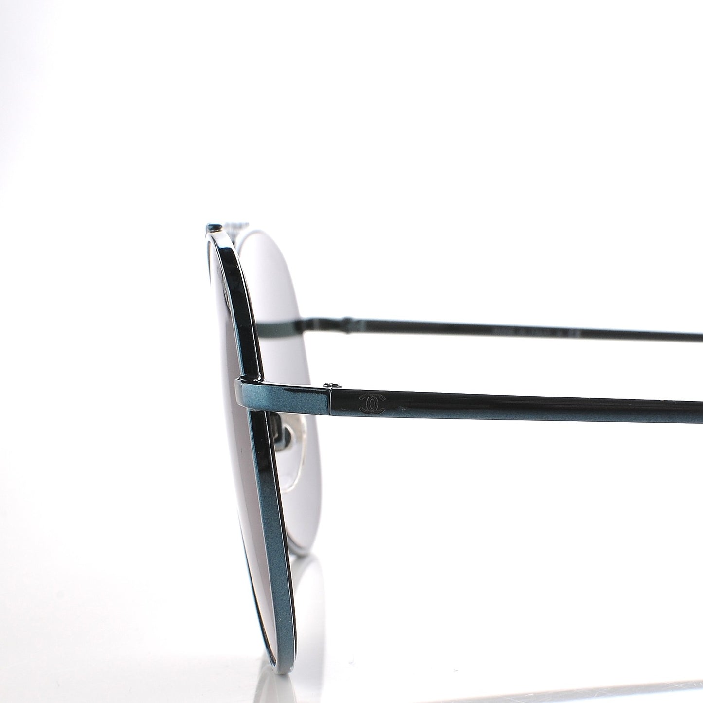 Aviator Metallic Pilot Sunglasses 4231 Dark Blue