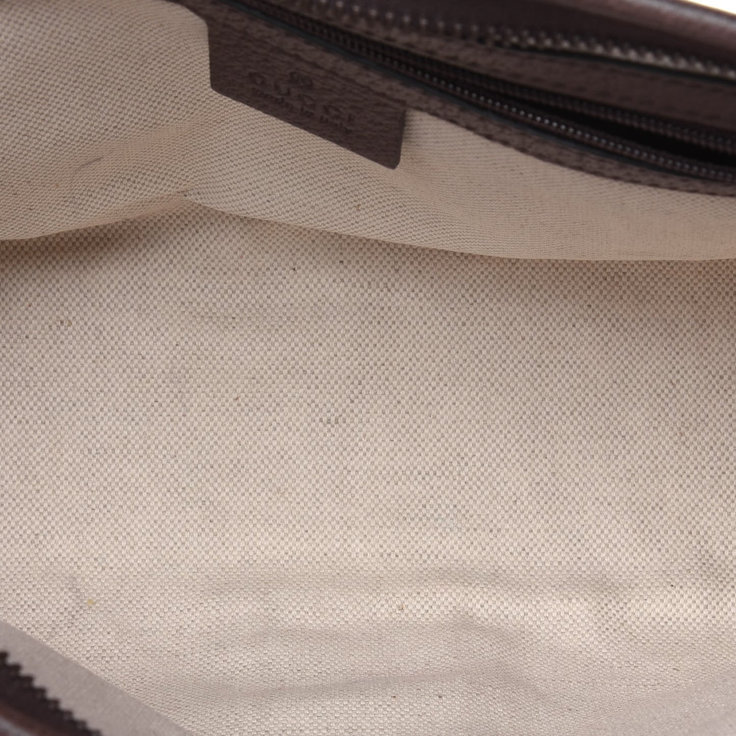 GG Supreme Monogram Web Toiletry Case Brown