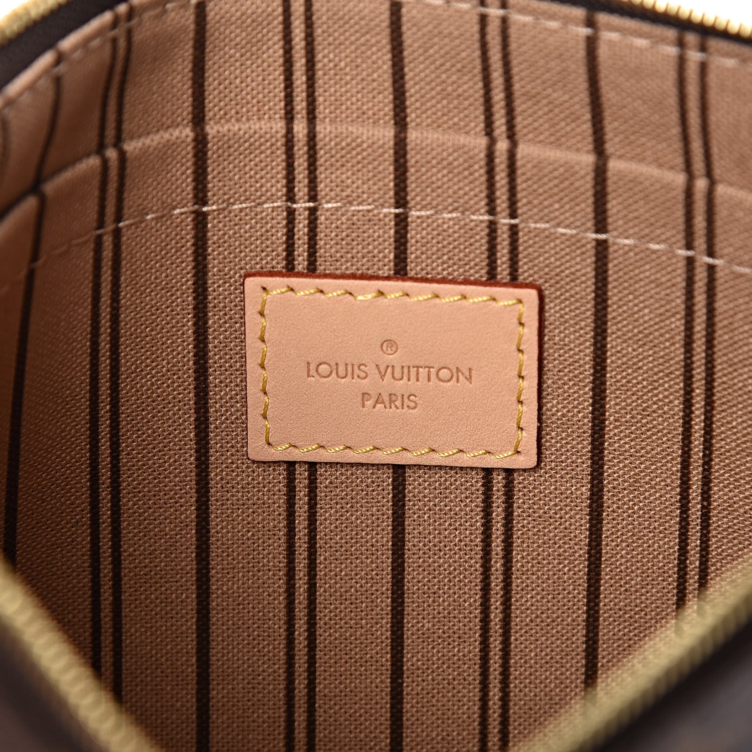 Louis Vuitton Monogram Neverfull MM GM Pochette 6 of 7