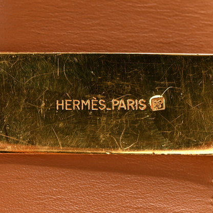 Hermes Shiny Porosus Crocodile Collier De Chien CDC Belt 70 28 Rouge H 6 of 8