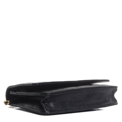 Chanel Caviar Quilted Wallet On Chain WOC Black 4 of 9