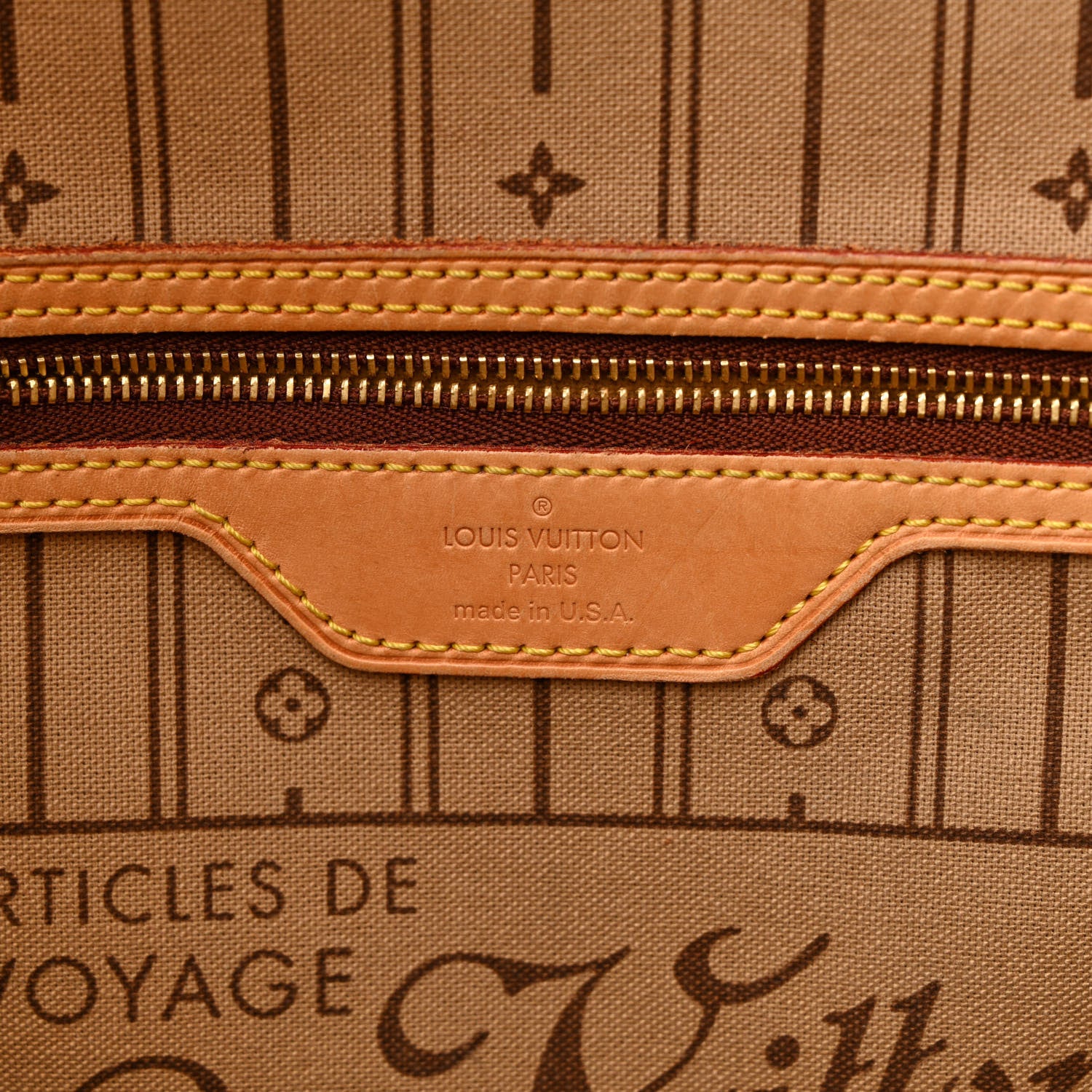 Louis Vuitton Monogram Neverfull MM 6 of 20
