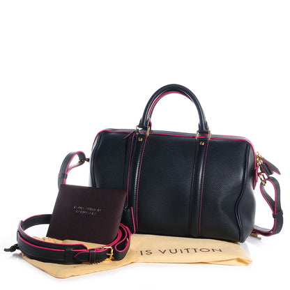 Louis Vuitton Veau Cachemire SC Bag PM Cobalt Fuchsia Extra Strap 5 of 8