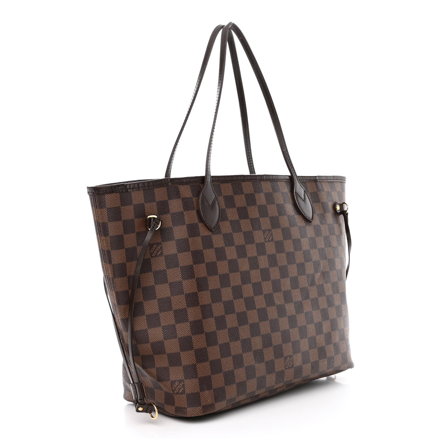 Louis Vuitton Damier Ebene Neverfull MM 3 of 13