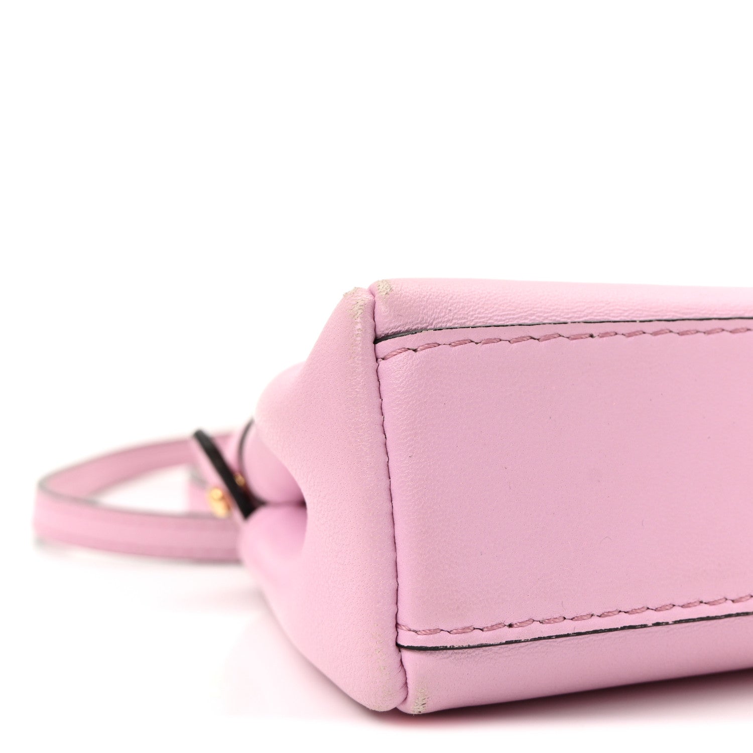 Fendi Shiny Nappa Micro Peekaboo Iconic Satchel Lavanda 9 of 10