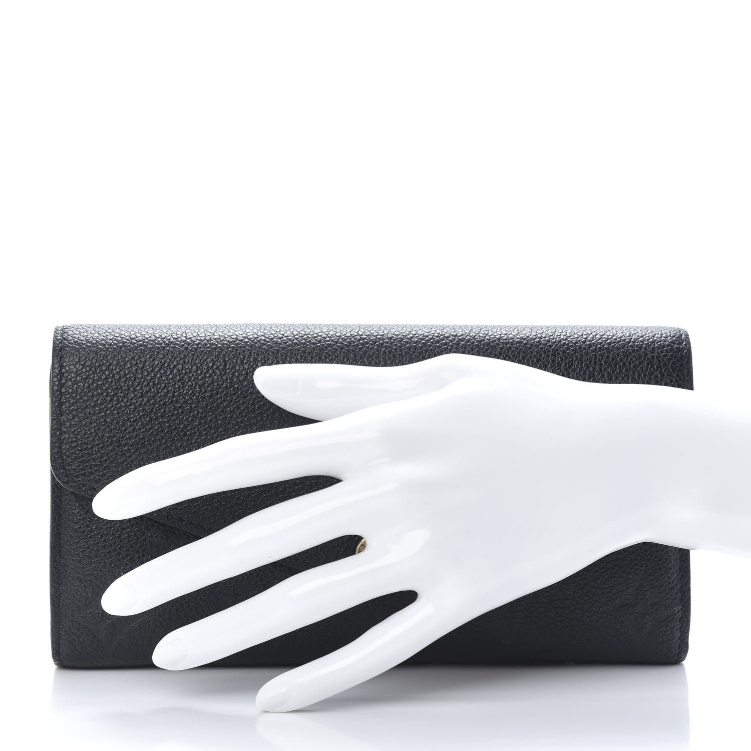 Louis Vuitton Empreinte Sarah Wallet NM Black 2 of 11