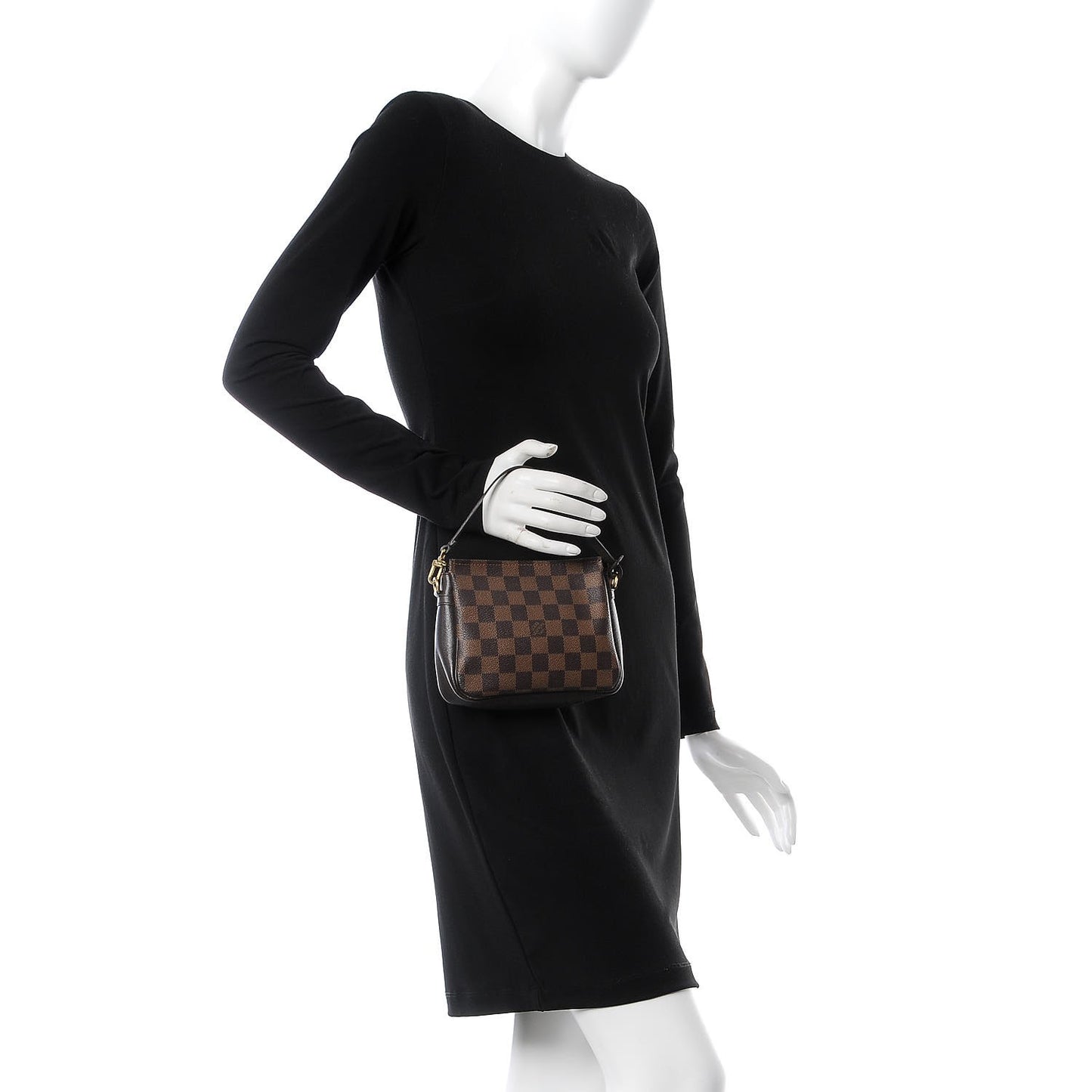 Damier Ebene Trousse Make Up Bag Pochette