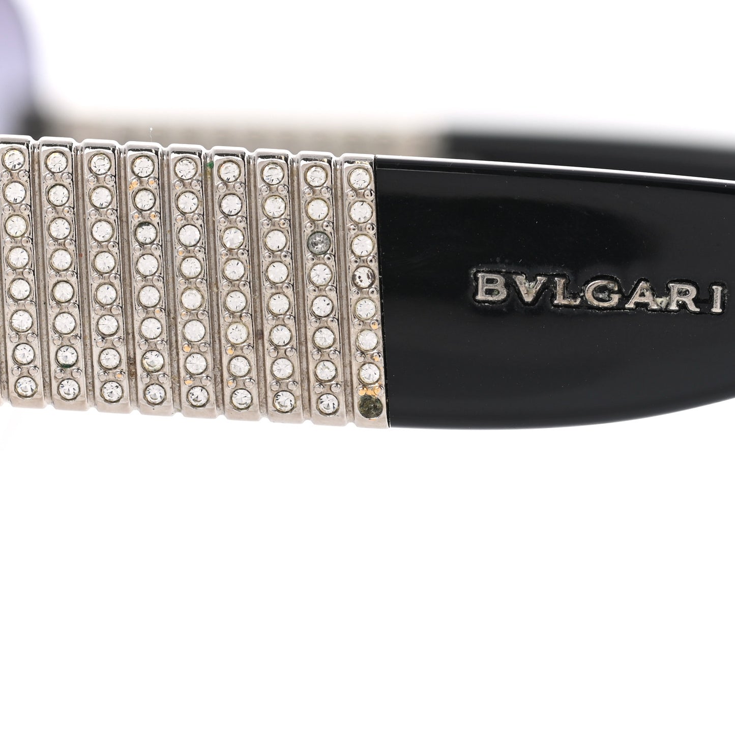 BVLGARI Crystal Sunglasses 6030-B Black