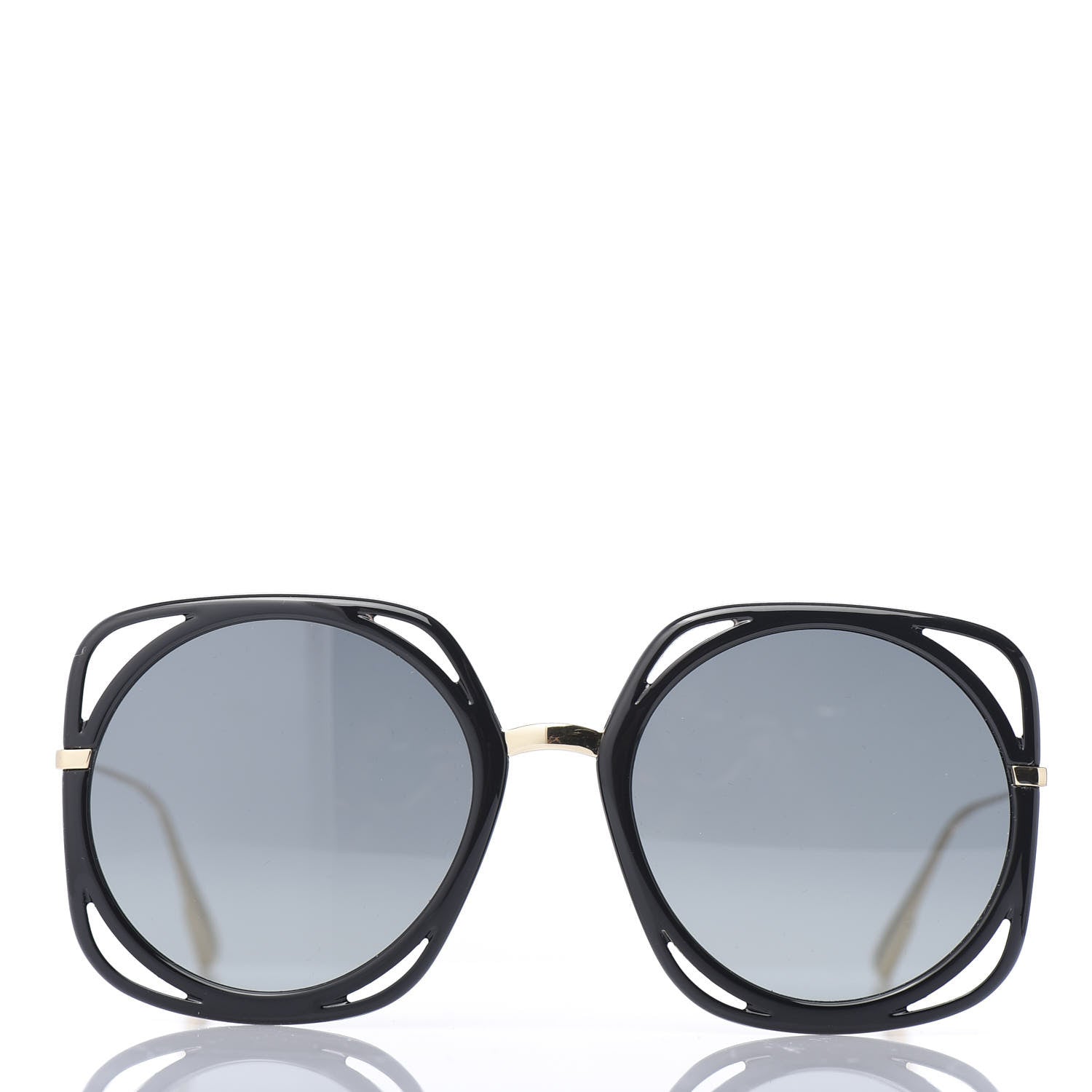Christian Dior Square Directions Sunglasses Black 2 of 8