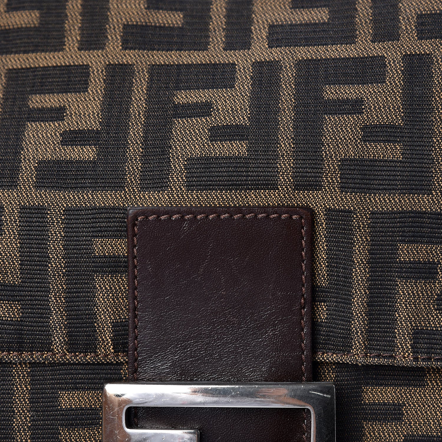 Fendi Zucca Mama Baguette Tobacco 14 of 14