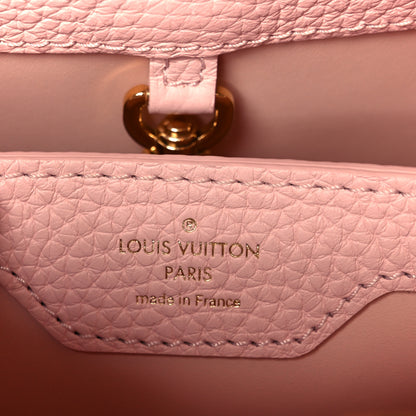 Louis Vuitton Taurillon Capucines BB Rose Jasmin 7 of 10
