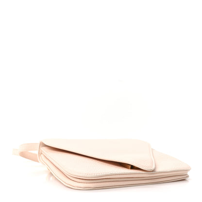 Bottega Veneta Calfskin Mount Envelope Bag Melon Washed 4 of 9