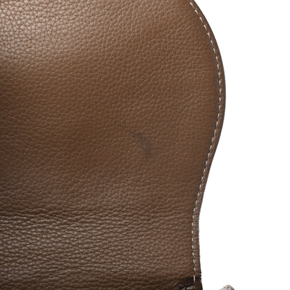 Chloe Calfskin Mini Marcie Round Crossbody Bag Nut 5 of 5