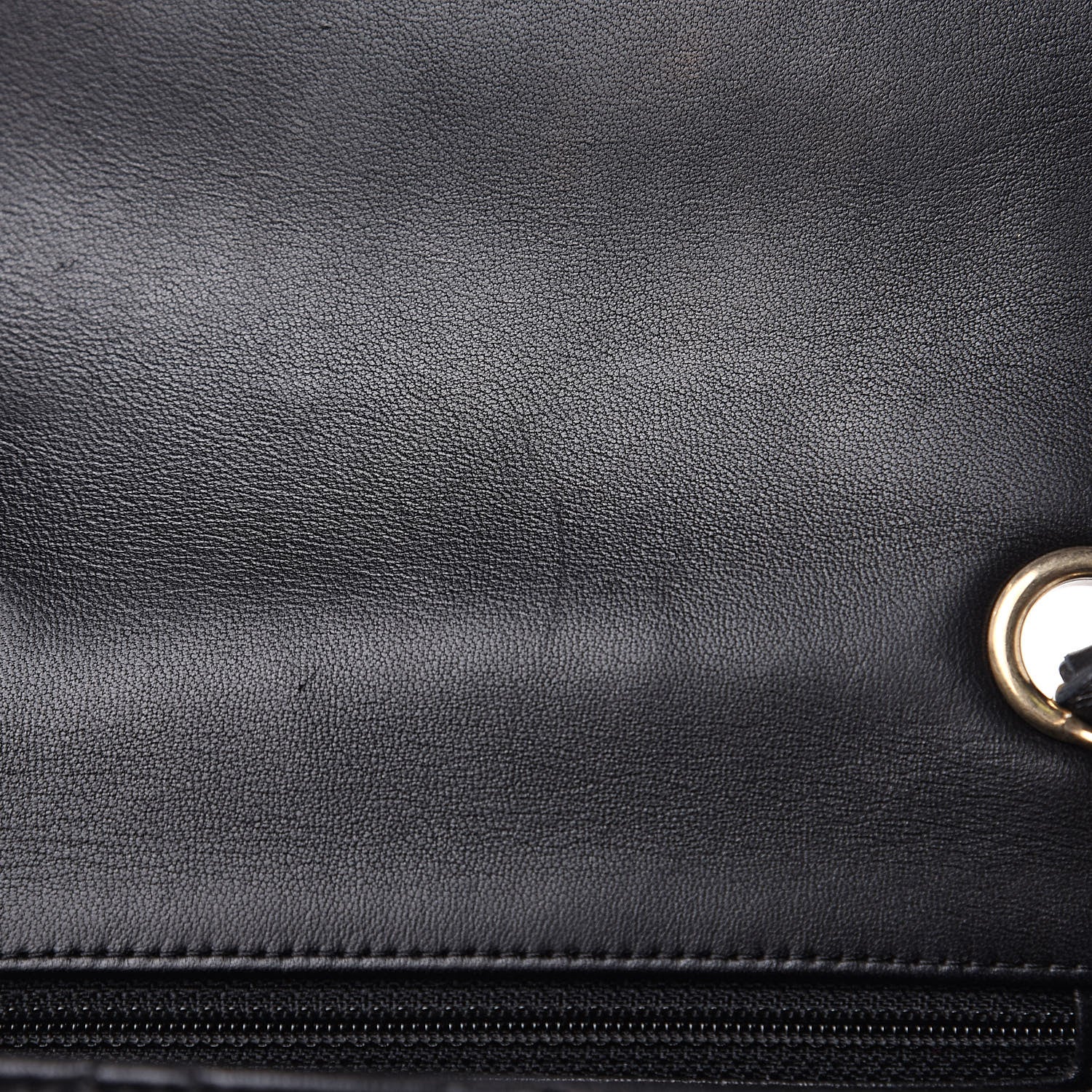Chanel Lambskin Quilted Mini Square Flap Black 12 of 12