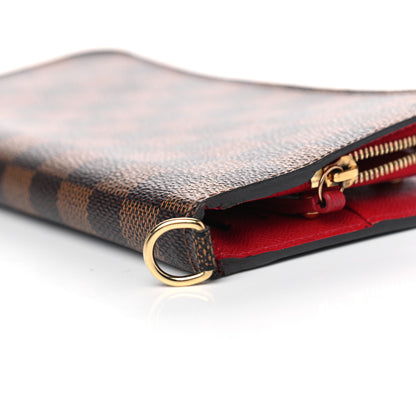 Louis Vuitton Damier Ebene Insolite Wallet Red 7 of 8