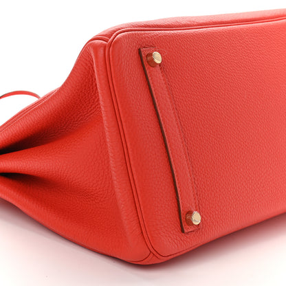 Hermes Togo Birkin 35 Capucine 9 of 11