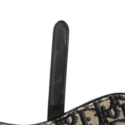 Christian Dior Oblique Saddle Bag Blue 8 of 13