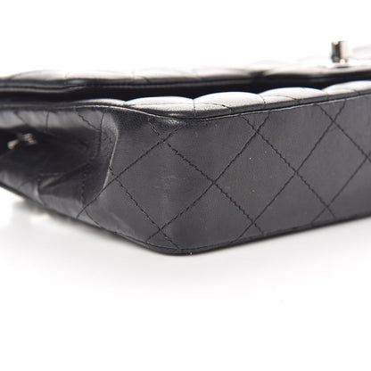 Chanel Lambskin Quilted East West Flap Black 11 of 17