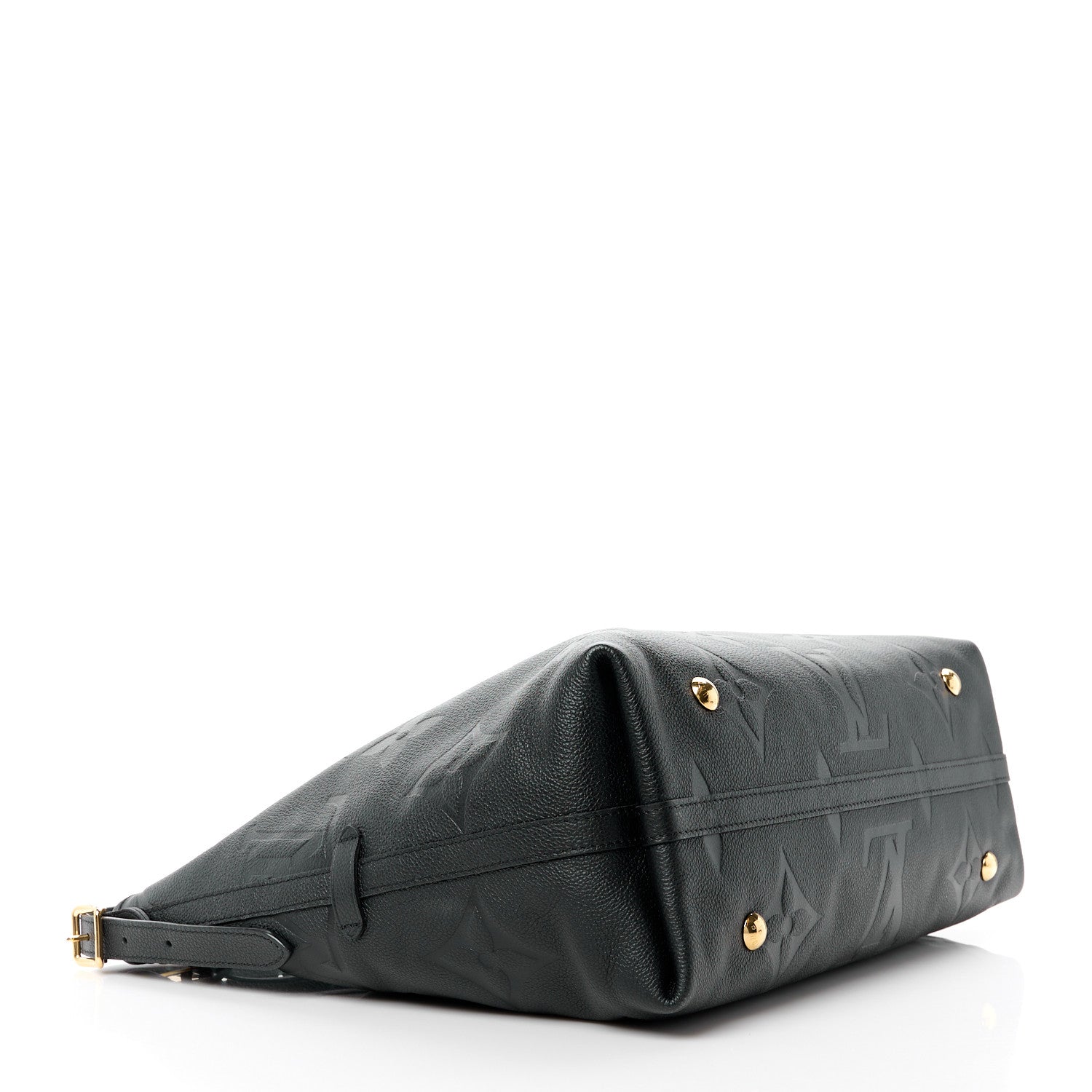 Louis Vuitton Empreinte Monogram Giant CarryAll MM Black 5 of 15