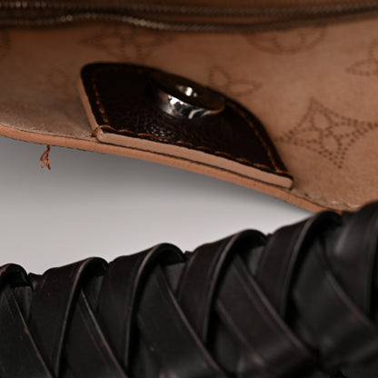 Louis Vuitton Mahina Carmel Hobo Chocolate 10 of 10