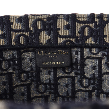 Christian Dior Oblique Book Tote Blue Multicolor 6 of 9