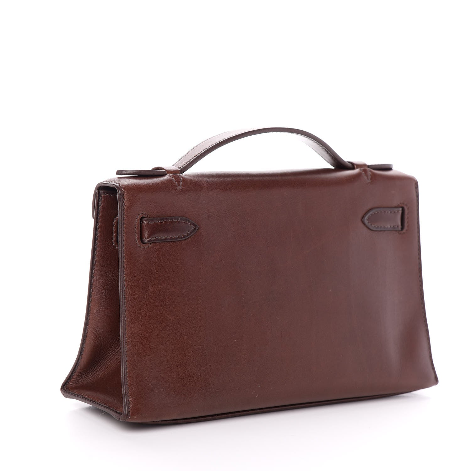 Hermes Swift Kelly Pochette Clutch Havane 3 of 8