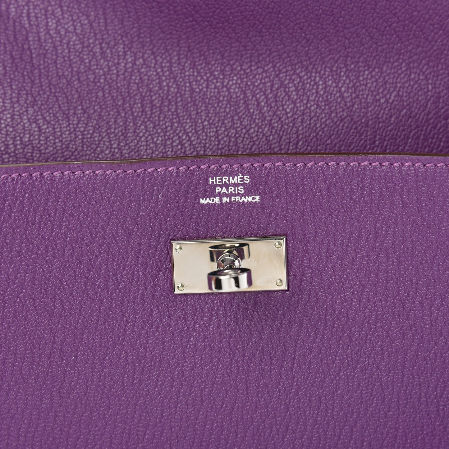 Chevre Mysore Kelly Longue Wallet Violet