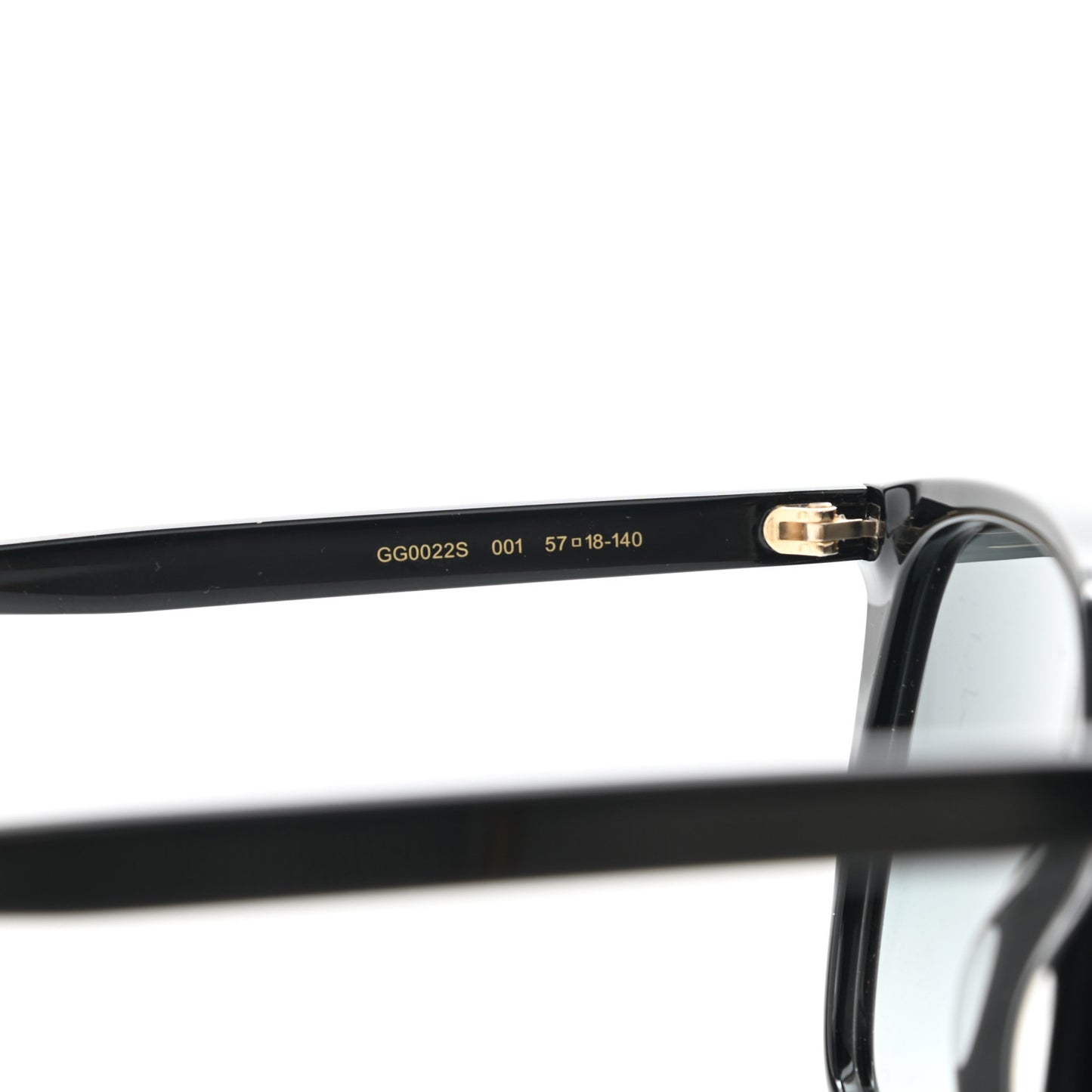 Acetate GG Sunglasses GG0022S Black