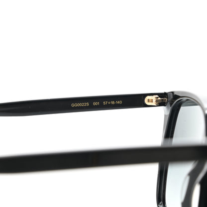 Gucci Acetate GG Sunglasses GG0022S Black 7 of 9