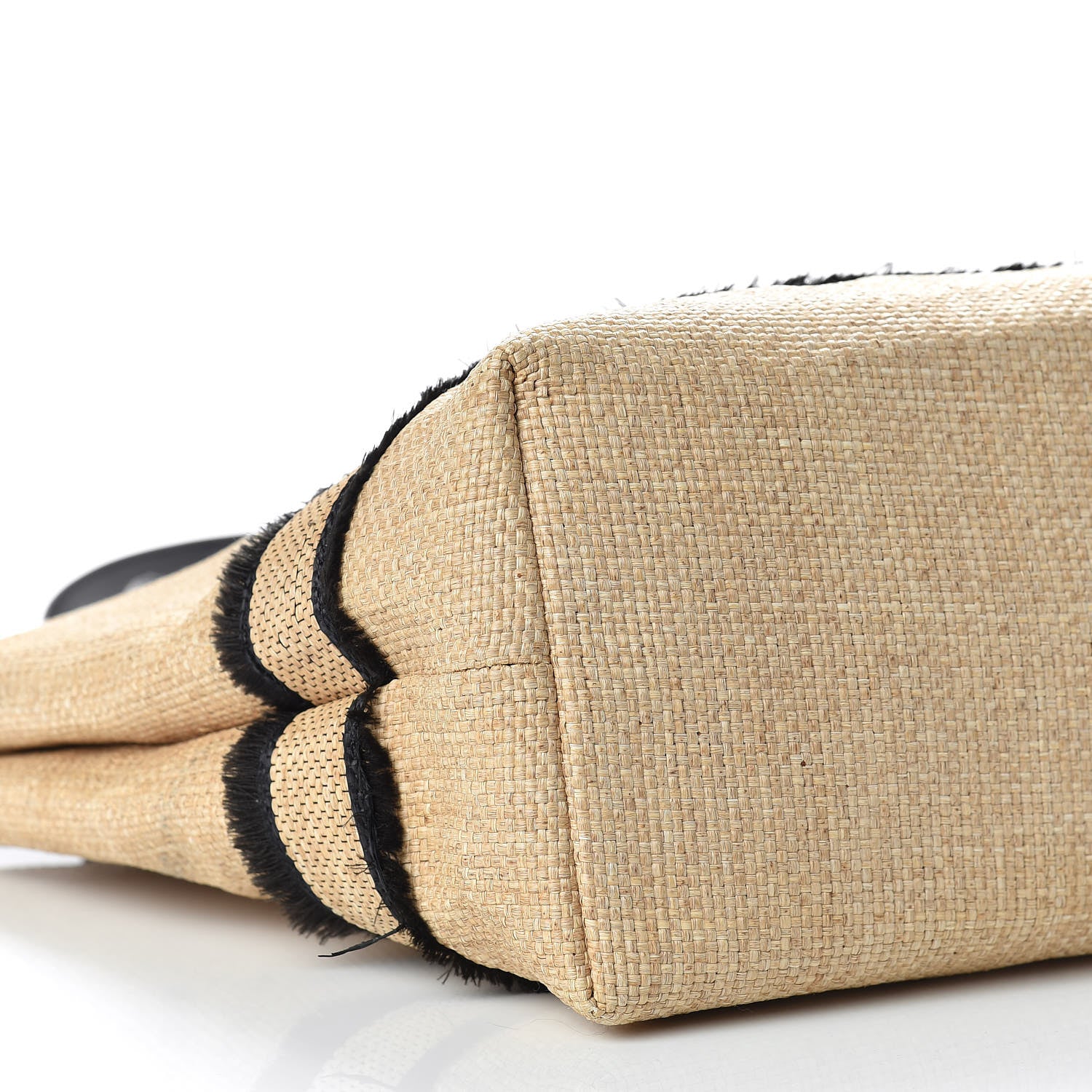 Stella McCartney Raffia Faux Leather Small Tote 6 of 11