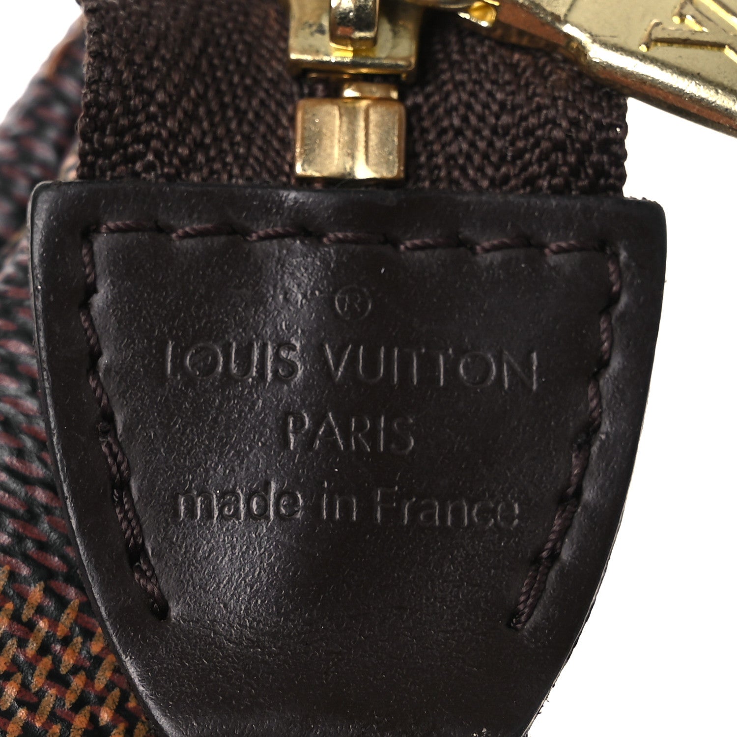 Louis Vuitton Damier Ebene Mini Pochette Accessories 7 of 13