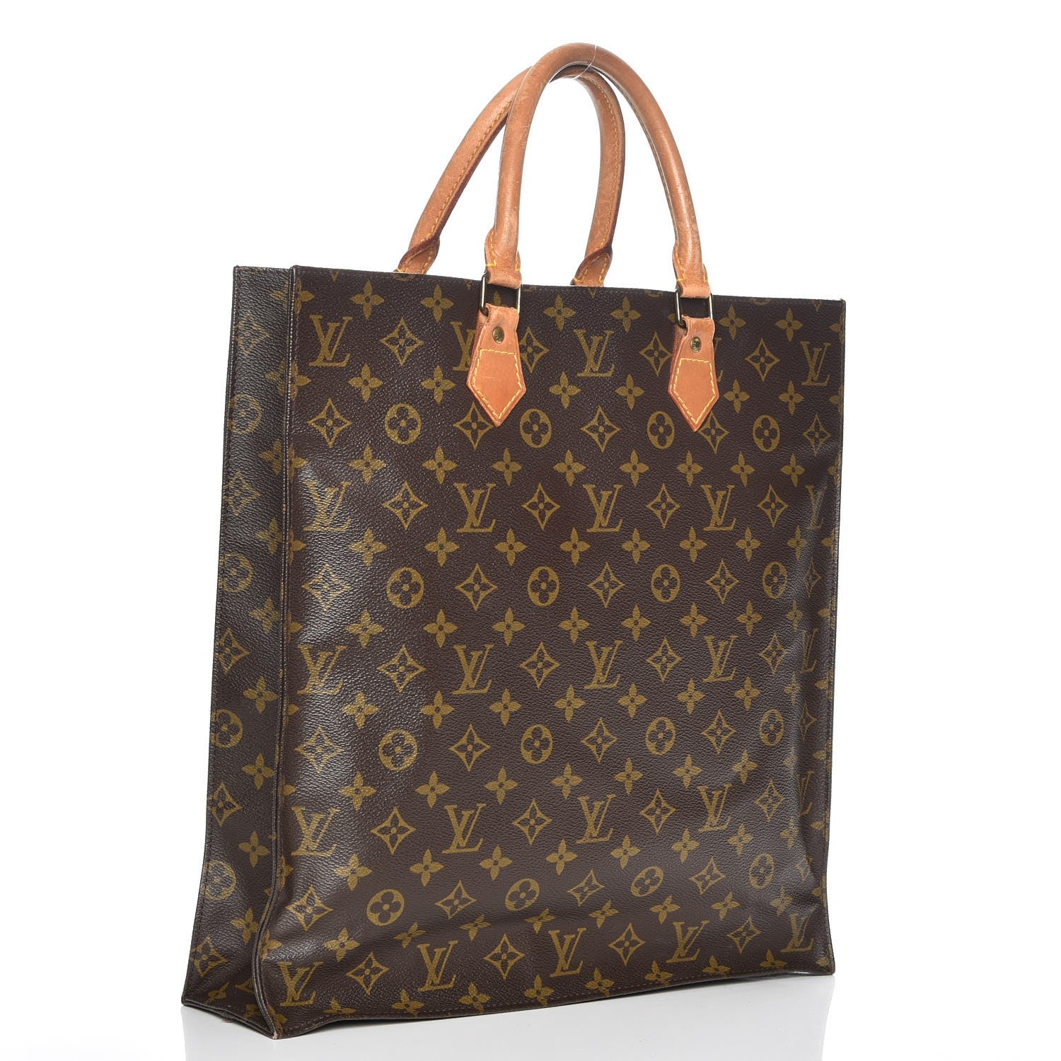 Louis Vuitton Monogram Sac Plat 3 of 11