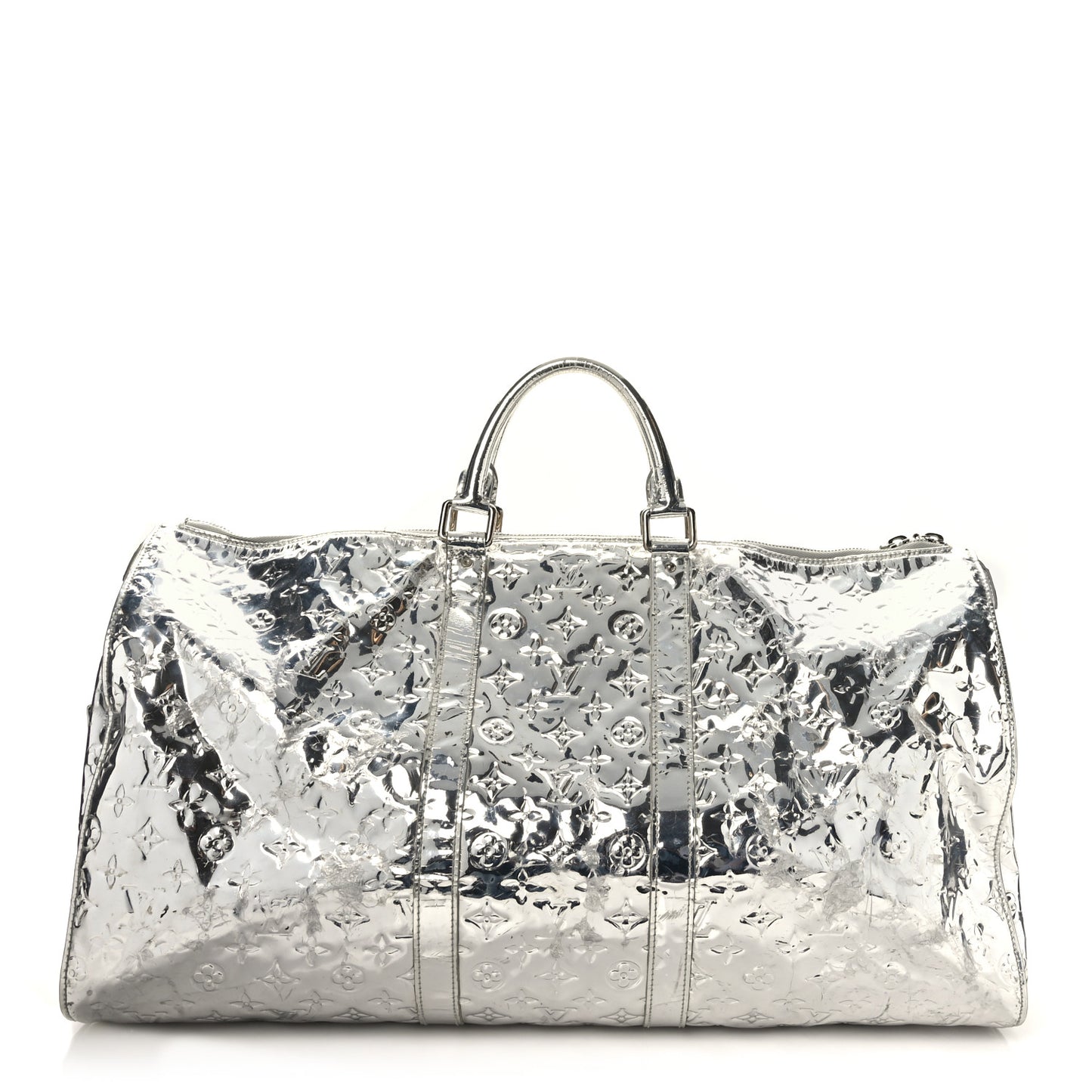 Monogram Miroir Keepall 55 Silver