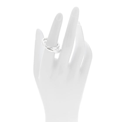 Hermes Sterling Silver MM Vertige Ring 55 7.25 2 of 4