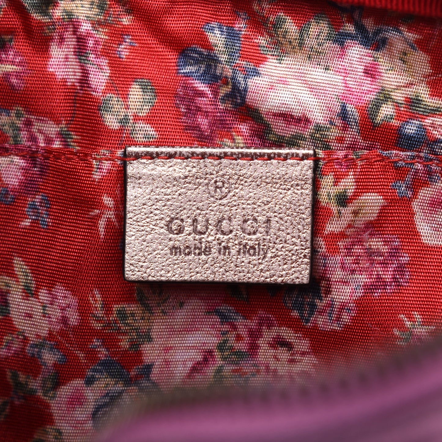 Laminated Nappa Trapuntata Small Zumi Shoulder Bag Rosa Lago Rame
